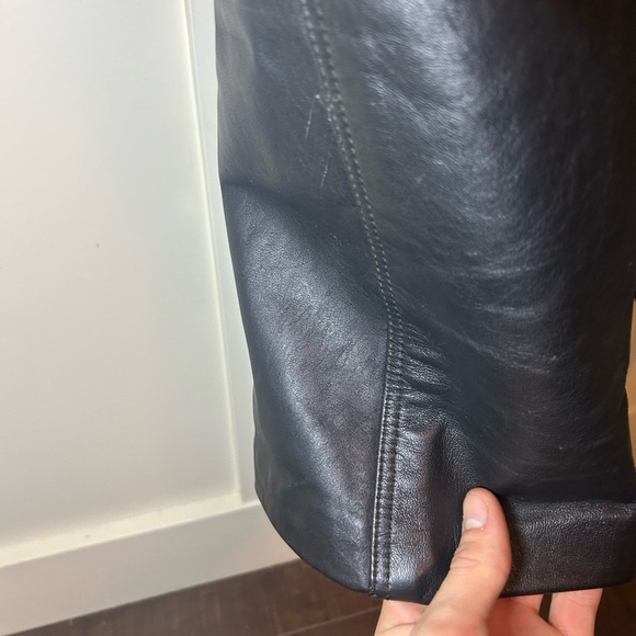 Vintage thick leather racing pants - Picture 10 of 12